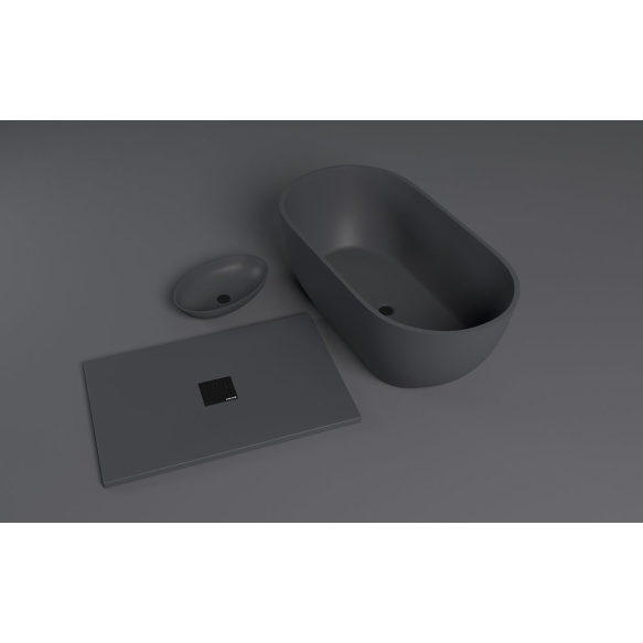 kivimassist vann Reduta 150x75x58 cm, matt antratsiit