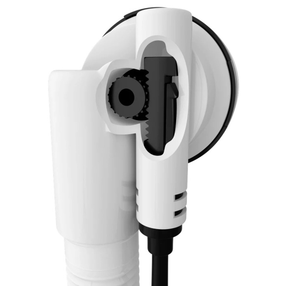 vannisifoon (L) 600mm, Plug 72mm, kroom