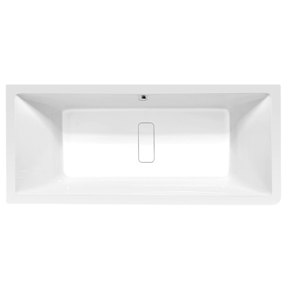 monoliitvann Marlene Curve L 175x85x63 cm, valge