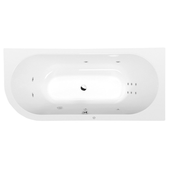 massaaživann Viva R Hydro, 180x80x47 cm, valge