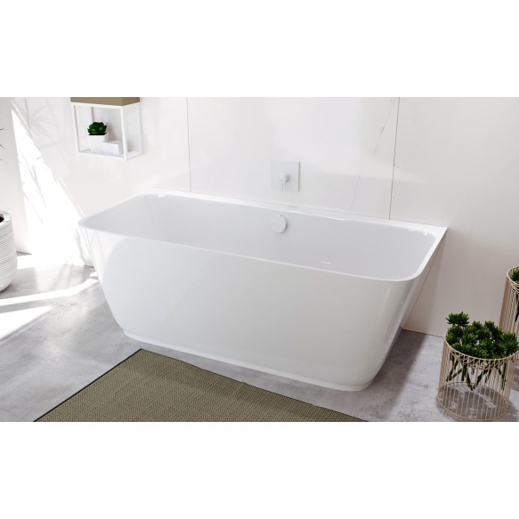 kivimassist vann Skylla 169x75x60 cm, valge