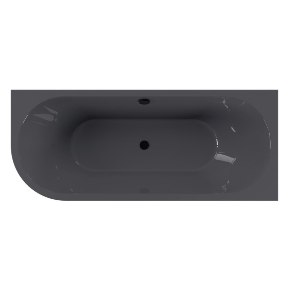 monoliitvann Viva R Asymmetric 170x75x60 cm, hall