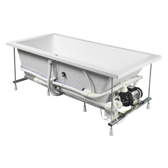 massaaživann Marlene Hydro, 200x90x48 cm, valge