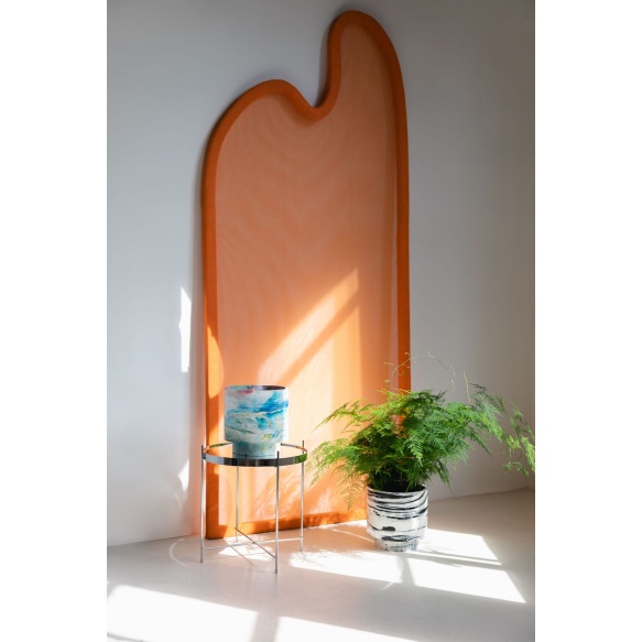 Lillepott Conic Black/White