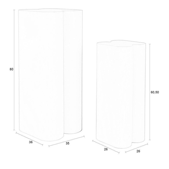 taimealus Shape Set of 2