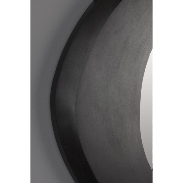 Peegel Aren Wood Black S