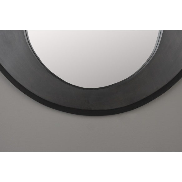 Peegel Aren Wood Black S