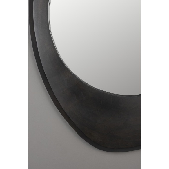 Peegel Aren Wood Black M
