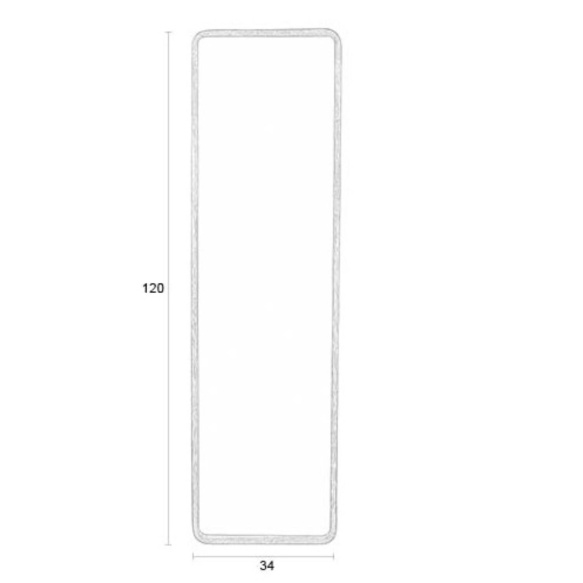 Peegel Nyko Rectangle L