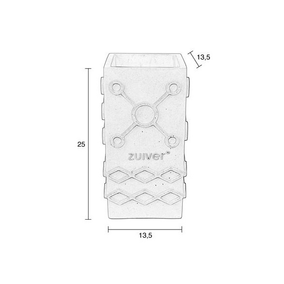 Vaas Graphic Square Terra