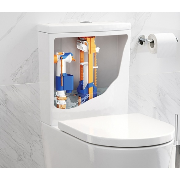 OLI universaalne vee sisselaskeklapp 3/8´´ messingkeere