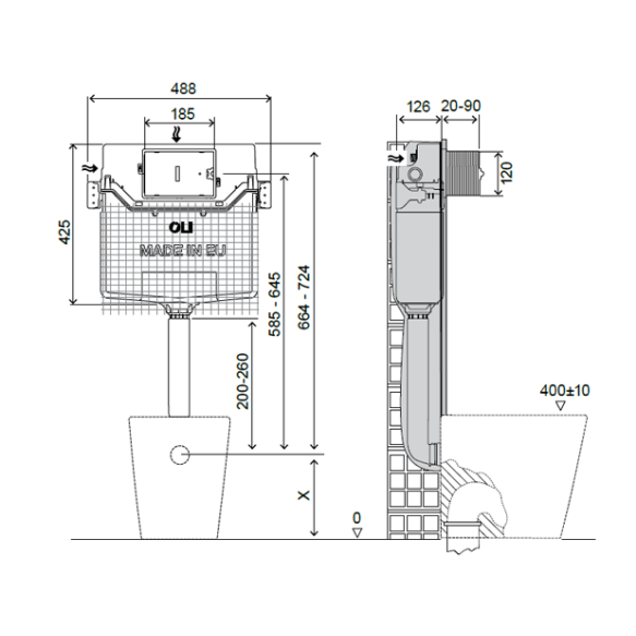 OLI120 PLUS Mechanic loputuskast