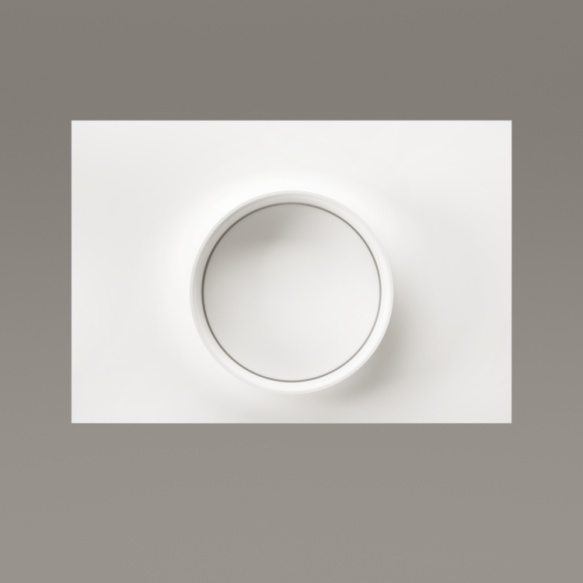 silkstone valamu Alba 30, matt valge