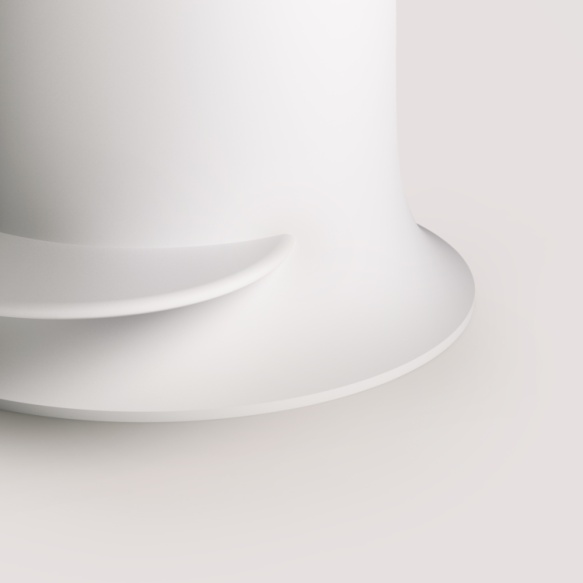 silkstone Jaapani vann Alba, matt valge