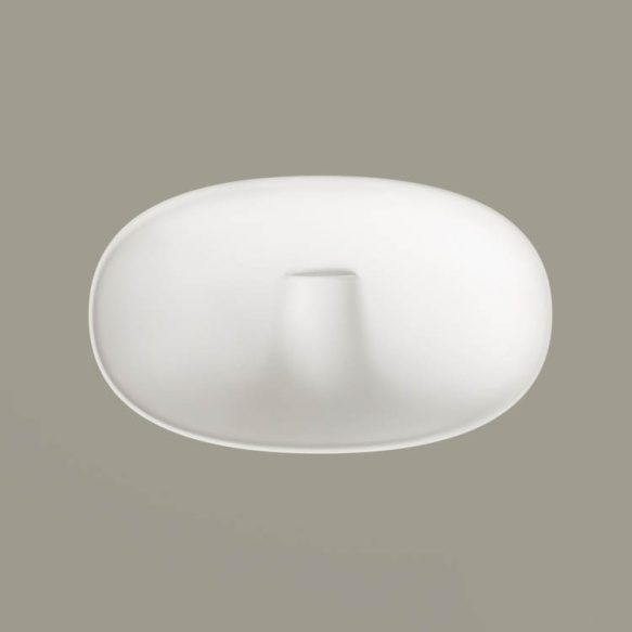 silkstone valamu Bella, tööpinnale, matt valge