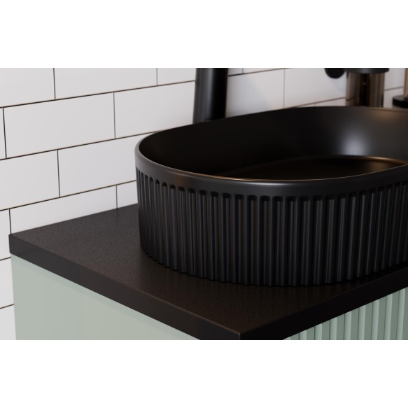 valamu tööpinnale Beyond 560x360x100 mm, matt must