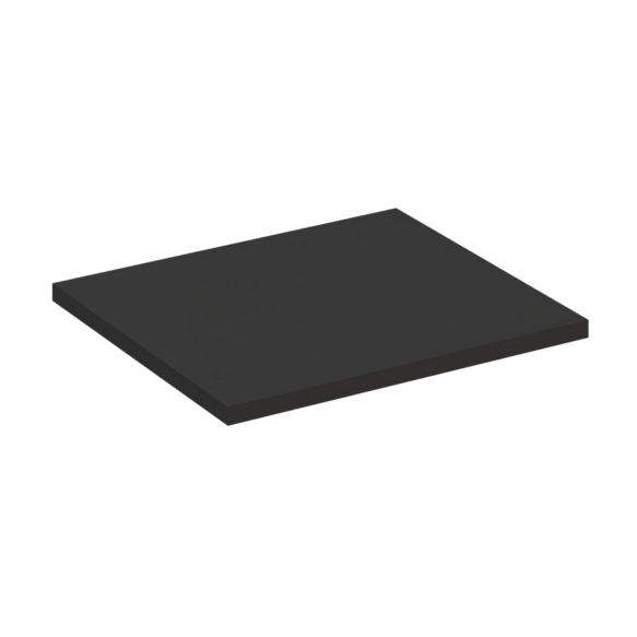 töötasapind Black 80x46x2.2 cm, matt must