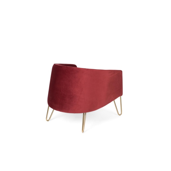 nojatuoli Queenalicious Dark Red