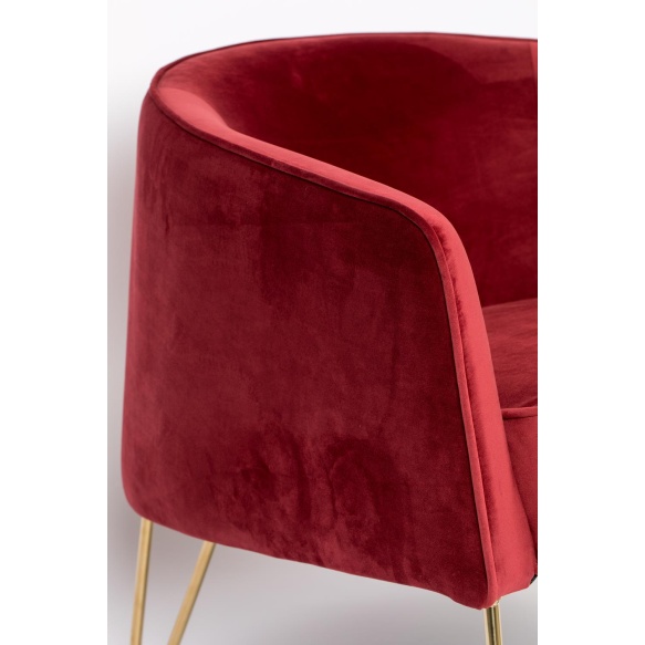 nojatuoli Queenalicious Dark Red