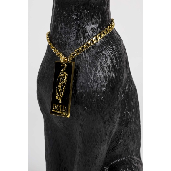 Küünlajalg Proudly Crowned Panther Candle, must