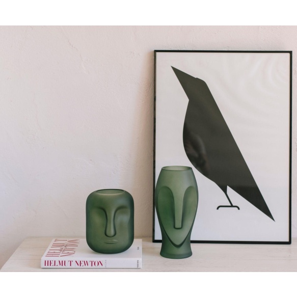 mattroheline vaas Face 19x25 cm