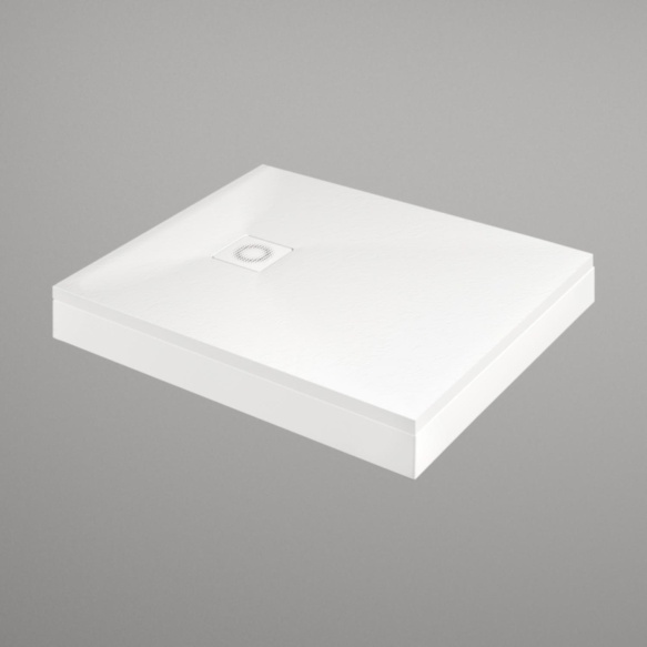 dušialus Lettera 90x120 valge, komplektis jalad, paneel ja sifoon