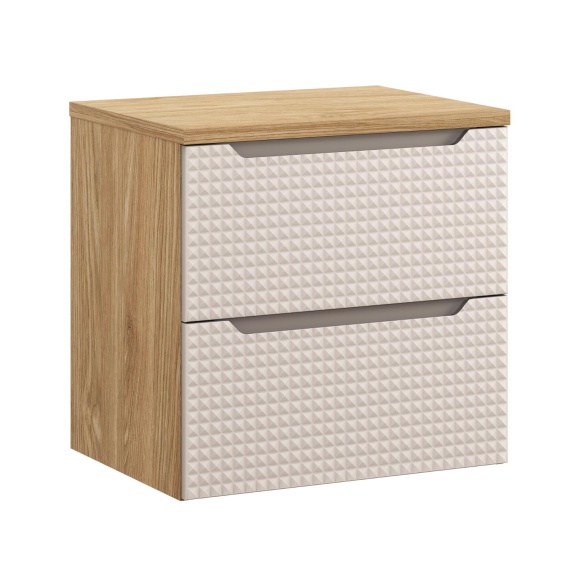 valamukapp Dune Beige  60 cm 2 sahtlit