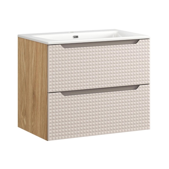 valamukapp Dune Beige  70 cm 2 sahtlit