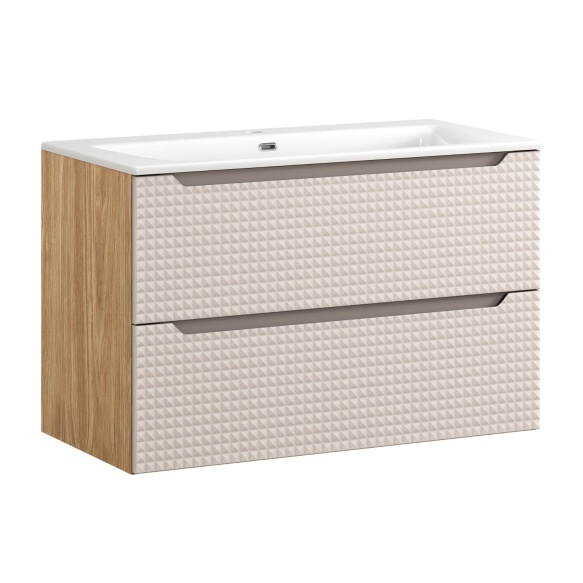 valamukapp Dune Beige  90 cm 2 sahtlit
