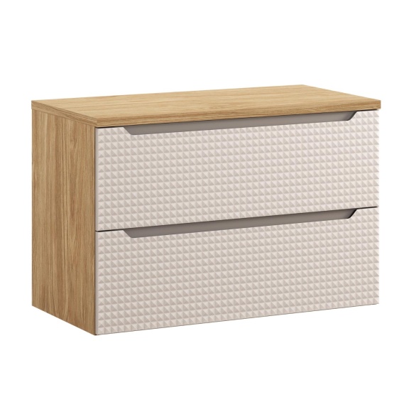 valamukapp Dune Beige  90 cm 2 sahtlit