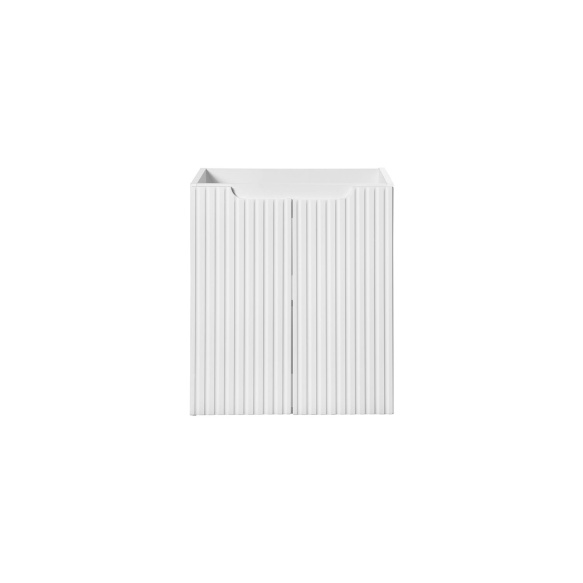 valamukapp Nova 50x39x57 cm, matt valge, 2 ust