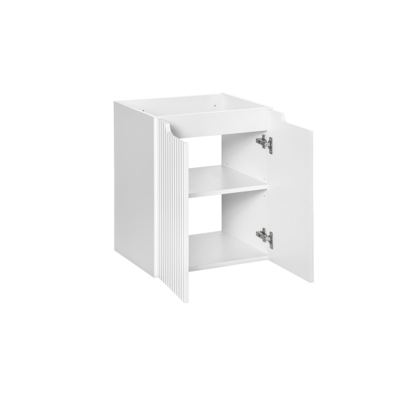 valamukapp Nova 50x39x57 cm, matt valge, 2 ust