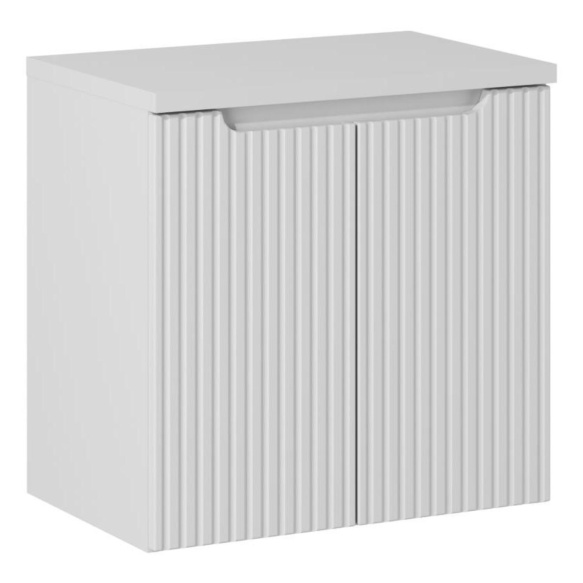 valamukapp Nova 60x39x57 cm, matt valge, 2 ust