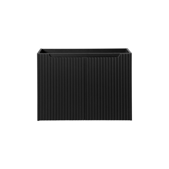 valamukapp Nova 80x39x57 cm, matt must, 2 ust