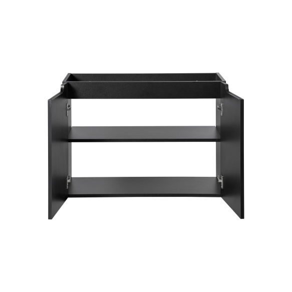 valamukapp Nova 80x39x57 cm, matt must, 2 ust