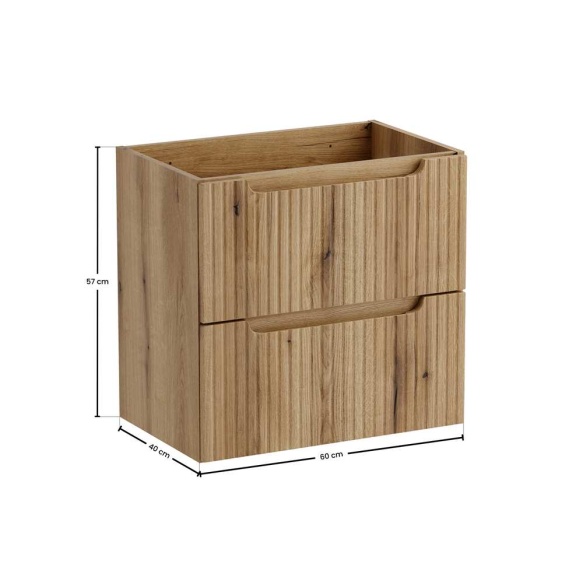 valamukapp Nova Evoke 60 cm 2 sahtlit