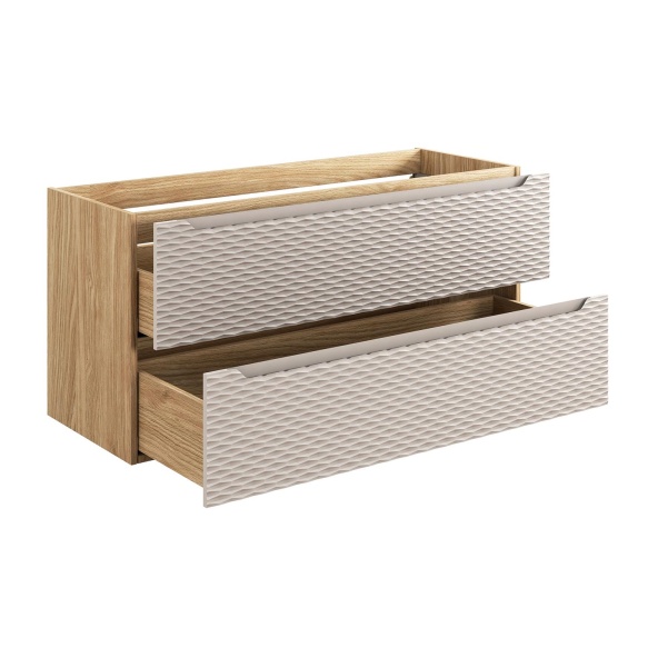 valamukapp Waves Beige  120 cm 2 sahtlit