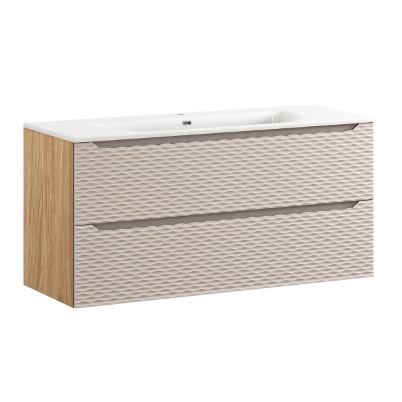 valamukapp Waves Beige  120 cm 2 sahtlit