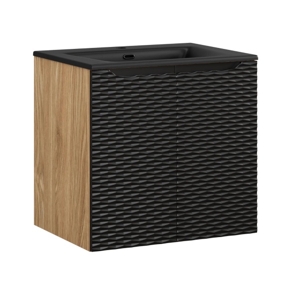 valamukapp Waves Black  60 cm 2 ust