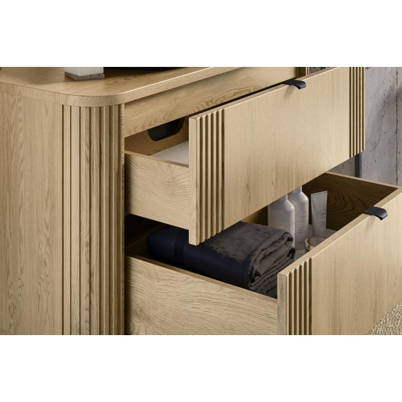 valamukapp Falun, 120x46x52 cm, 2 sahtlit