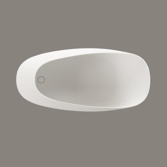 silkstone vann Pointe, matt valge