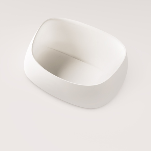 silkstone valamu Pointe tööpinnale, matt valge