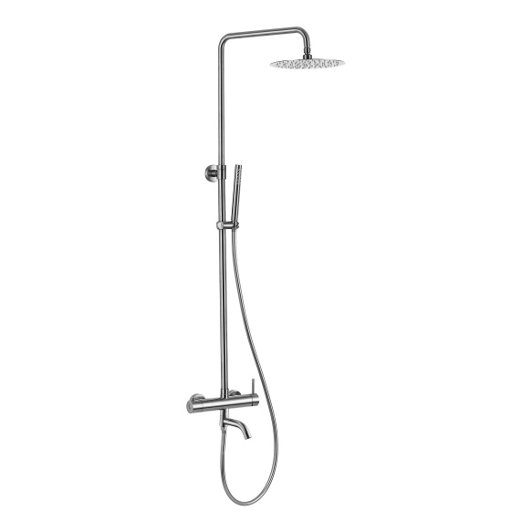 vannitilaga vihmadušikomplekt Cherry, harjatud teras