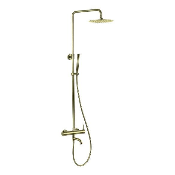 vannitilaga vihmadušikomplekt Cherry, harjatud kuld