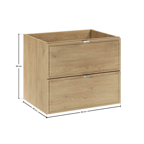valamukapp Linea 60 cm 2 sahtlit