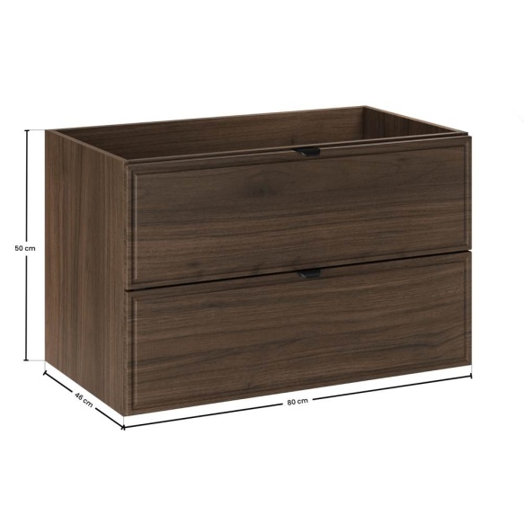 valamukapp Linea 80 cm 2 sahtlit