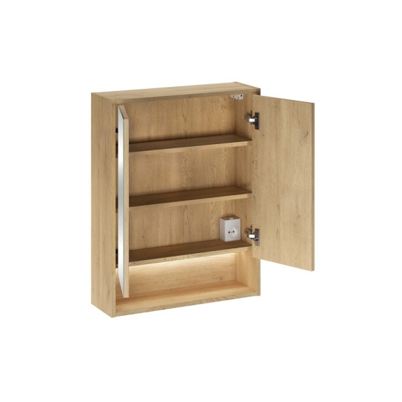 peegelkapp Estetica 60 cm 2 ust