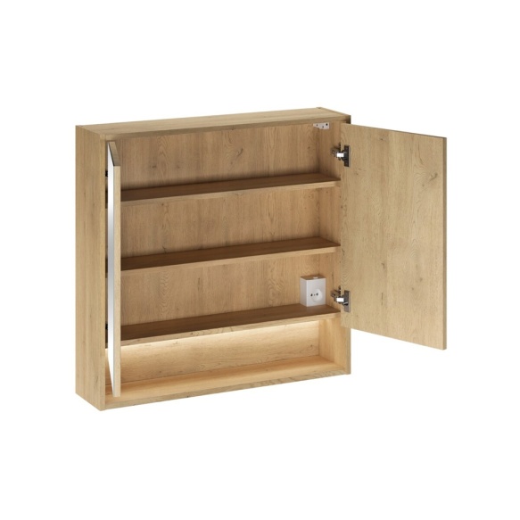 peegelkapp Estetica 80 cm 2 ust