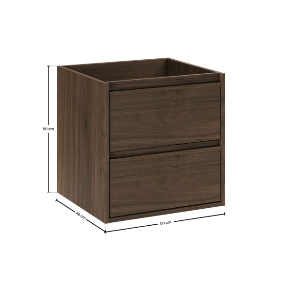 valamukapp Estetica 50 cm 2 sahtlit