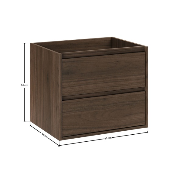 valamukapp Estetica 60 cm 2 sahtlit